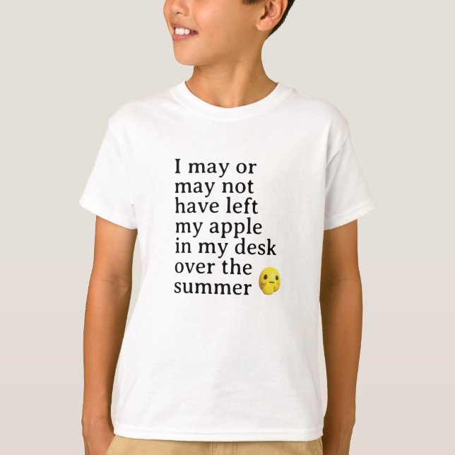 Funny back to school outfits T-Shirt (Front)