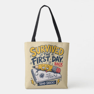 Funny Back to School Teacher Shirt Tote Bag
