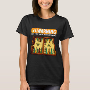 Funny Backgammon  T-Shirt