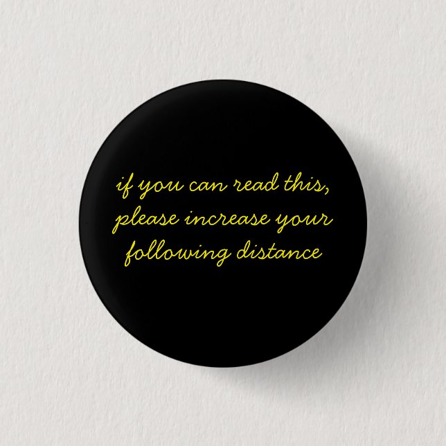 funny backpack button (Front)
