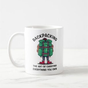 Funny Backpacking Coffee Mug