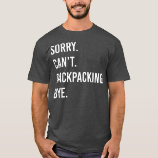 Funny Backpacking T-Shirt