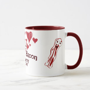 Funny Bacon Love Mug