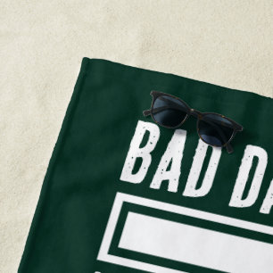 Funny Bad Dad Joke Loading Beach Towel