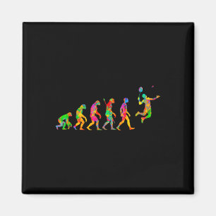 Funny Badminton Colourful For Men Women Ball Sport Magnet