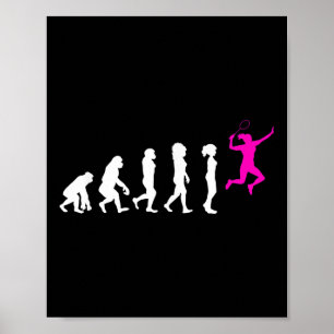 Funny Badminton Gift For Badminton Lover  Poster