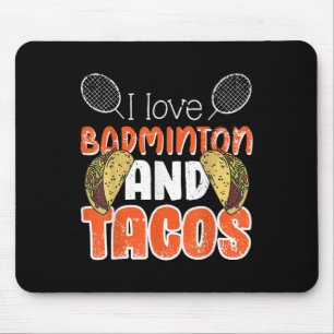 Funny Badminton Gift Idea For Badminton Player Mouse Pad