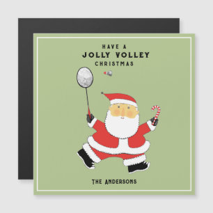 Funny Badminton Holiday Cards
