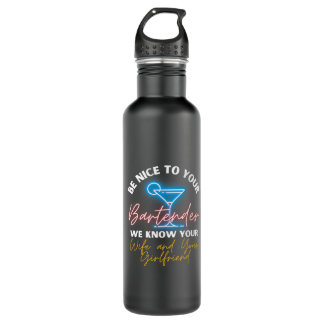 Funny Badminton Kiss My Ace 710 Ml Water Bottle