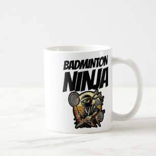 Funny Badminton Player Love Shuttle Design 7  Coffee Mug