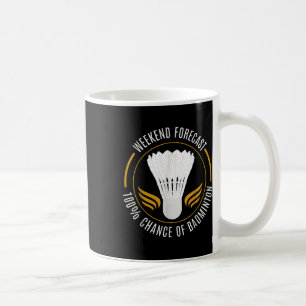 Funny Badminton Shirt Men Women Badminton Player Coffee Mug