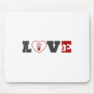 Funny Badminton Shirt Women Badminton Player 1 Mouse Pad