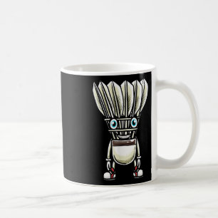 Funny Badminton Shuttle Player Design Men Women _7 Coffee Mug