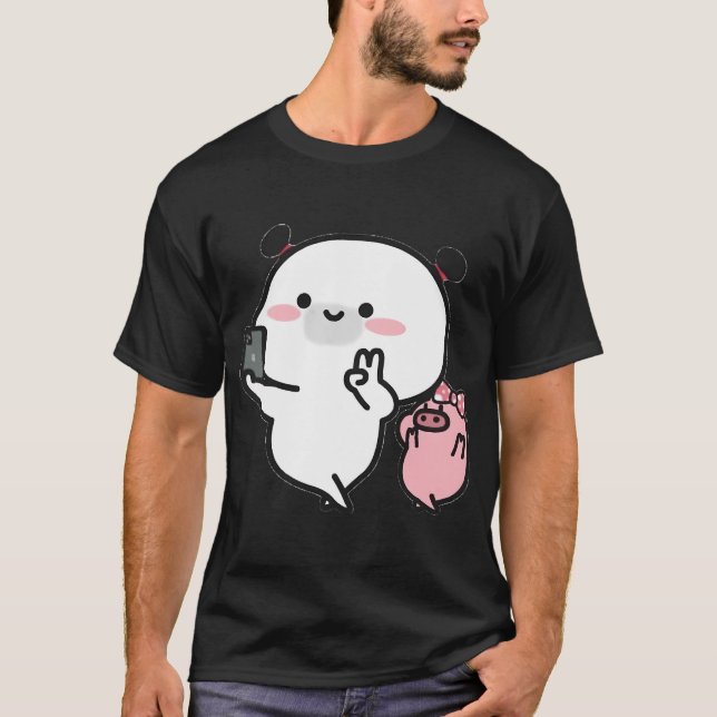 funny baker caught a giant fish bread T-Shirt (Front)