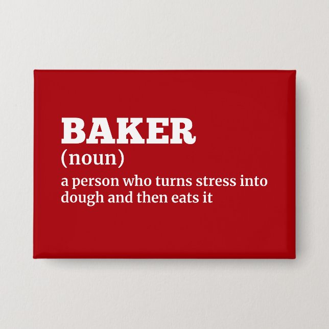 Funny Baker Definition (Front)