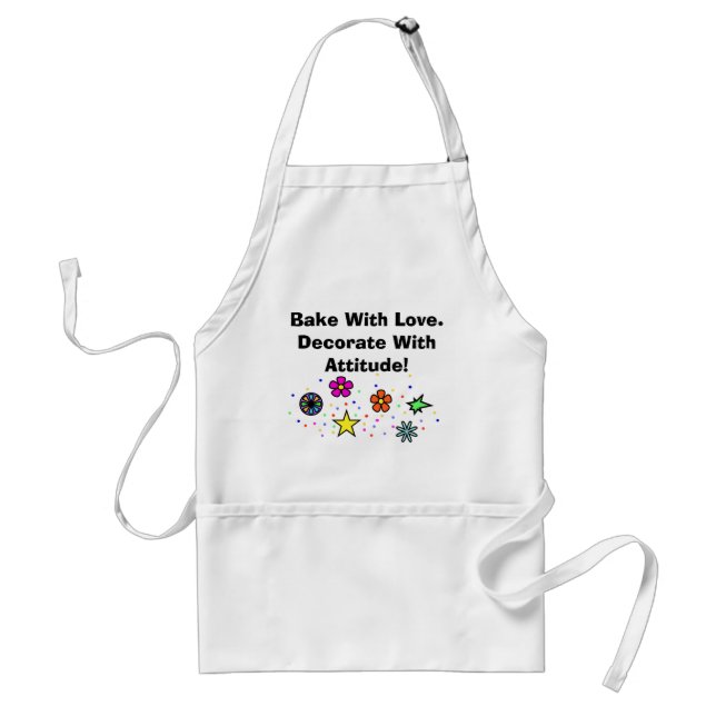 Funny Baker's Decorating Apron (Front)