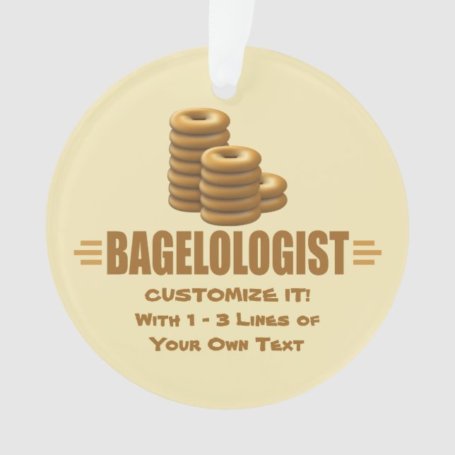 Funny Bakery Ornament (Front)
