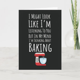Funny Baking Cards Bake Baker Humour Bread