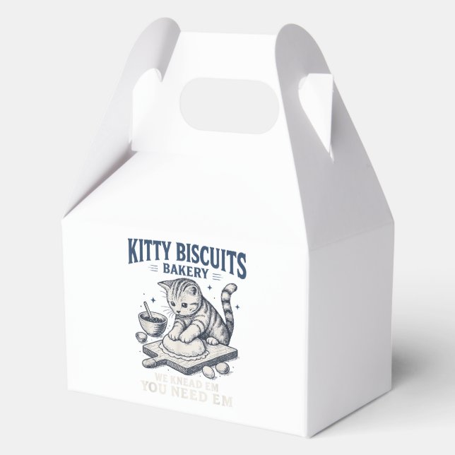 Funny Baking  Favour Box (Front)