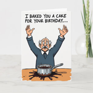 Funny Baking Mess Card