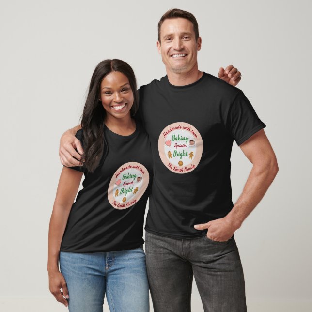 Funny Baking Spirits Bright cookie mood T-Shirt (Unisex)