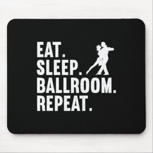 Funny Ballroom Design For Men Women Dance Ballroom Mouse Pad