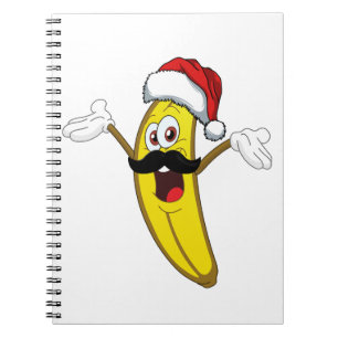 Funny Banana Christmas Notebook