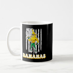 Funny Banana Drip Strong Aamerican Flag Kids Youth Coffee Mug
