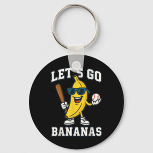 Funny Banana Fruit Lover Bananas Last Name Persona Key Ring