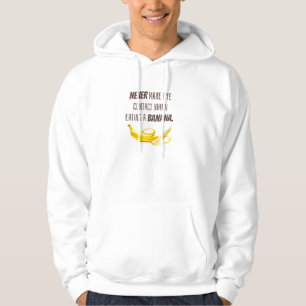 Funny Banana GIFT. NEVER make eye contact when... Hoodie