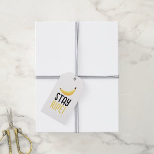 Funny Banana Party custom kit modern and editable Gift Tags