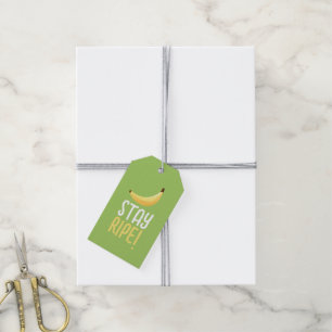 Funny Banana Party custom kit modern and editable Gift Tags