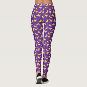 Funny Banana Party custom kit modern and editable Leggings