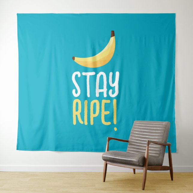 Funny Banana Party custom kit modern and editable Tapestry (In Situ (Horizontal))