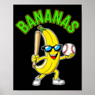 Funny banana poster