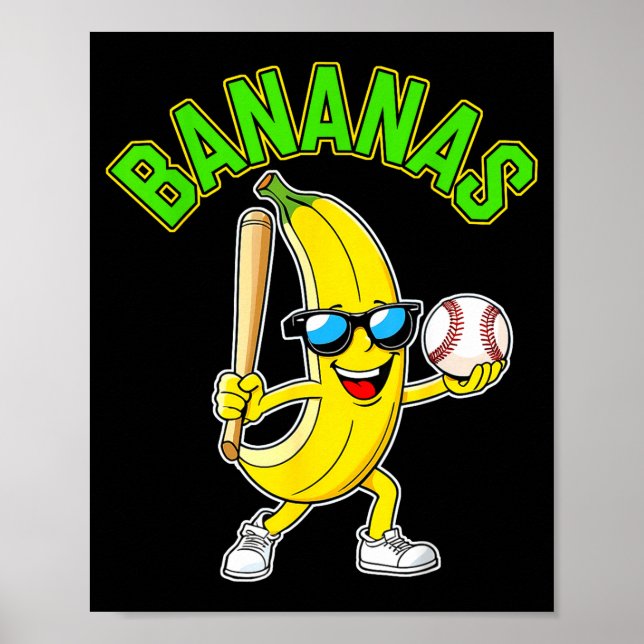 Funny banana  poster (Front)
