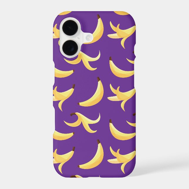Funny Banana Pun Party pattern colourful - editabl (Back)