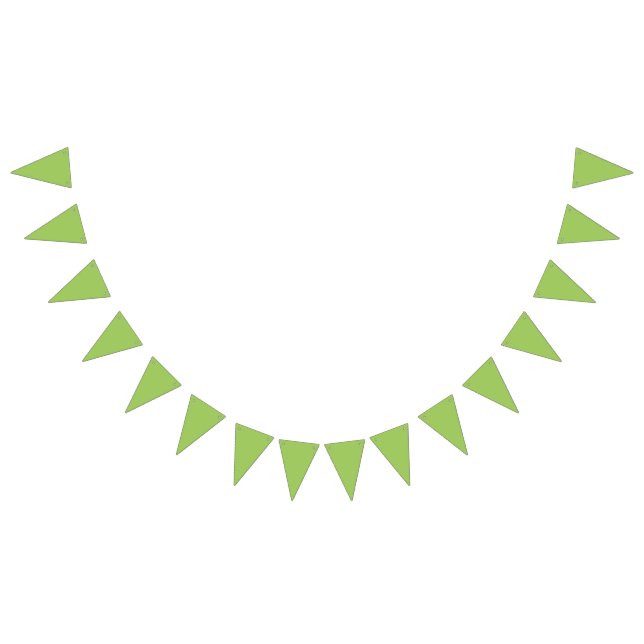 Funny Banana Pun Party pattern colourful - editabl Bunting (All)