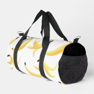 Funny Banana Pun Party pattern colourful - editabl Duffle Bag