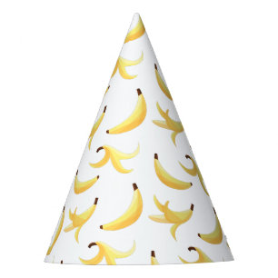 Funny Banana Pun Party pattern colourful - editabl Hat