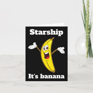 Funny Banana Quote2  Card