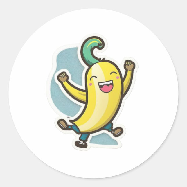 Funny Banana Sticker (Front)