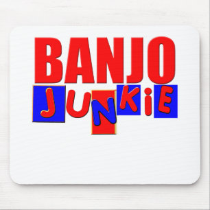 Funny Banjo Mouse Pad
