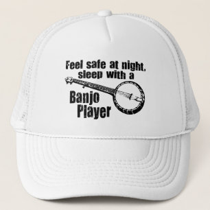 Funny Banjo Trucker Hat