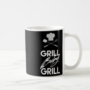 Funny Barbecue Quote Shirt Grill Baby Grill Bbq  Coffee Mug