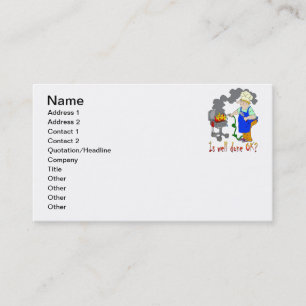 Funny Barbeque Design - Is Well Done OK? Business Card