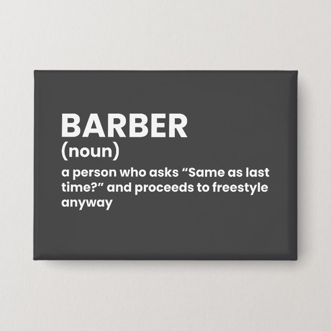 Funny Barber Definition (Front)
