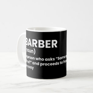 Funny Barber Definition Coffee Mug