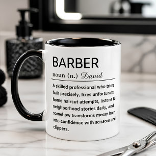 Funny Barber Definition Coffee Mug
