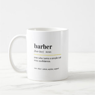 Funny Barber Definition Gift Coffee Mug
